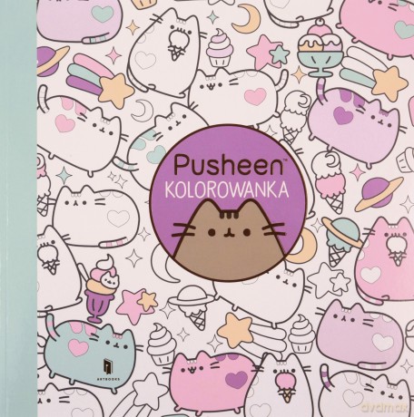 Kolorowanka Pusheen - Claire Belton [KSIĄŻKA]