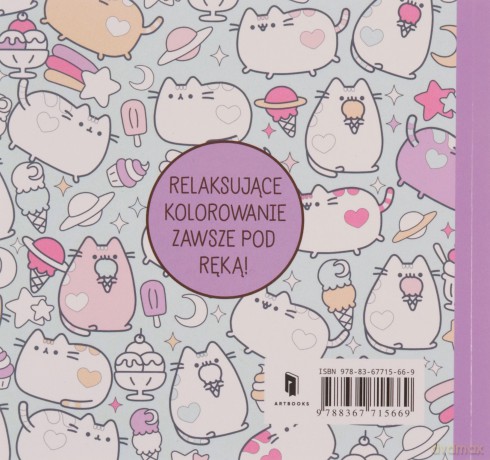 Mini Kolorowanka Pusheen - Claire Belton [KSIĄŻKA]