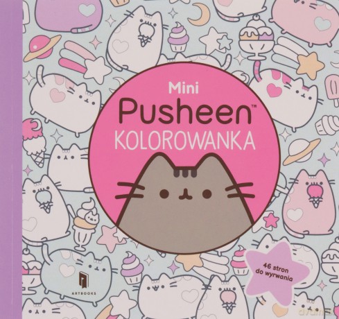 Mini Kolorowanka Pusheen - Claire Belton [KSIĄŻKA]