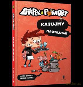 Stefek i potwory. Ratujmy Nautilusa - Jaume Copons [KSIĄŻKA]
