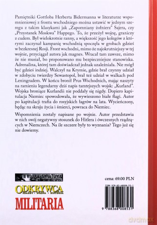 W śmiertelnym boju - Gottlob Herbert Bidermann [KSIĄŻKA]