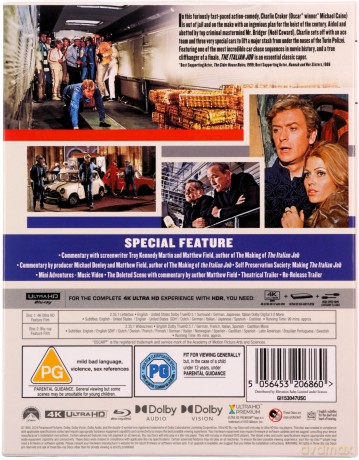 The Italian Job (Włoska robota) [Blu-Ray 4K]+[Blu-Ray]