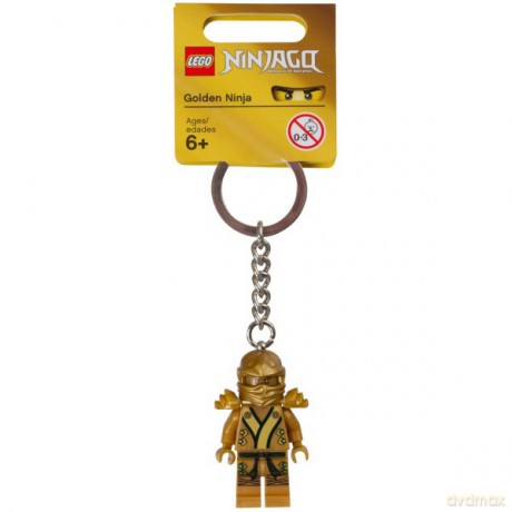 Lego Brelok Złoty Ninja [KLOCKI]
