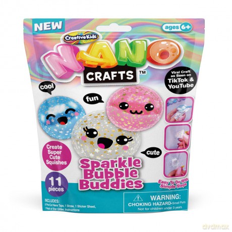 NANO CRAFT Taśma Bańki Inflatable Buddies, zabawka kreatywna