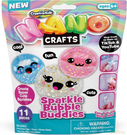 NANO CRAFT Taśma Bańki Inflatable Buddies, zabawka kreatywna