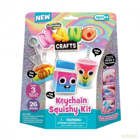 NANO CRAFT Taśma Zestaw Breloczków, zabawka kreatywna