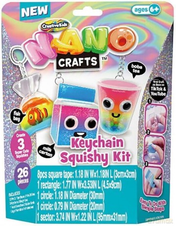 NANO CRAFT Taśma Zestaw Breloczków, zabawka kreatywna