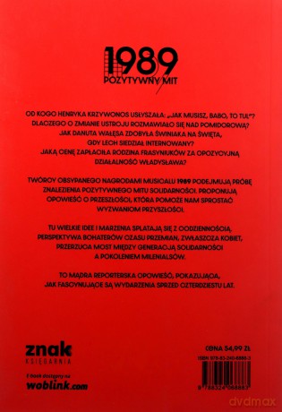 1989 Pozytywny mit - Marcin Napiórkowski, Katarzyna Szyngiera [KSIĄŻKA]