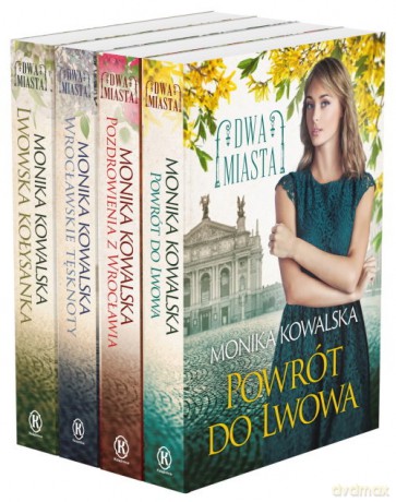 Dwa miasta 1-4 - Monika Kowalska [KSIĄŻKA]