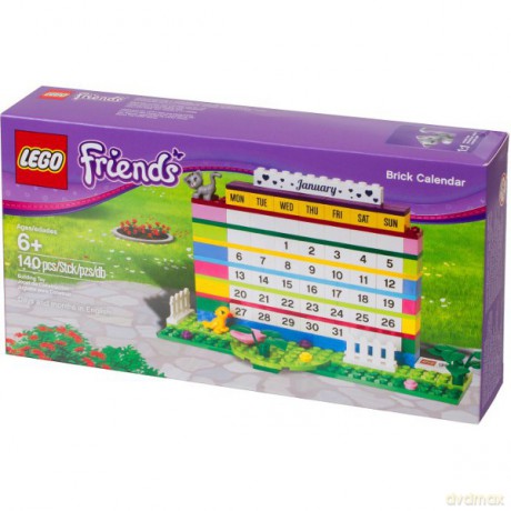 Lego Friends Brick Calendar [KLOCKI]