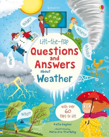 Lift-the-flap Questions and Answers about Weather - Katie Daynes [KSIĄŻKA]