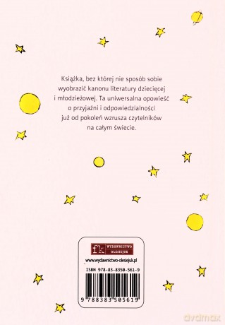 Mały Książę - Saint-Exupery Antoine de [KSIĄŻKA]