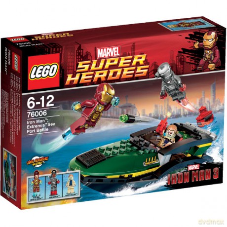 Lego Iron Man, Bitwa O Port Extremis 76006 [KLOCKI]