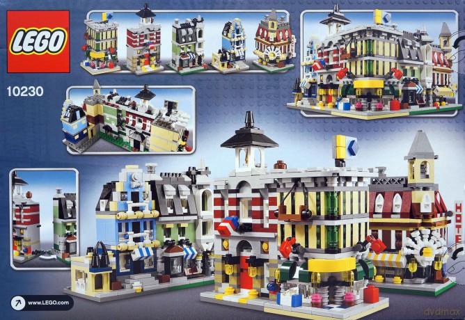 Lego Mini Modulars Review 10230 [KLOCKI]
