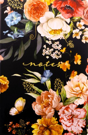 Notes Motyl w ogrodzie