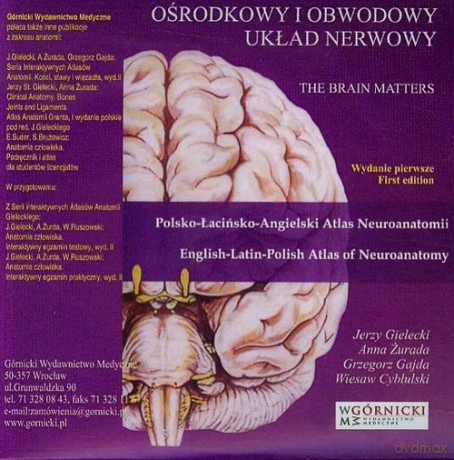 Ośrodkowy i obwodowy układ nerwowy - Jerzy Gielecki, Anna Żurada [CD]