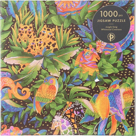 Paperblanks 1000 el. elementów Jungle Song [PUZZLE]