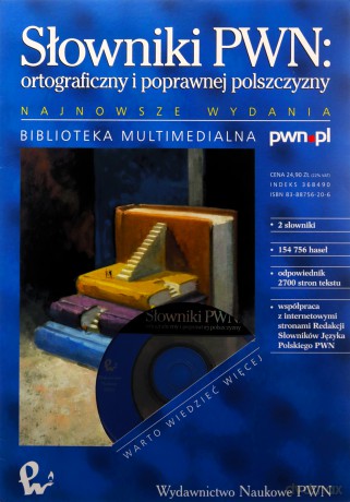 Słowniki PWN ortograficzny i poprawnej polszczyzny [CD]