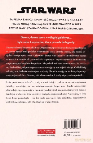 Star Wars. Leia. Księżniczka Alderaana - Claudia Gray [KSIĄŻKA]