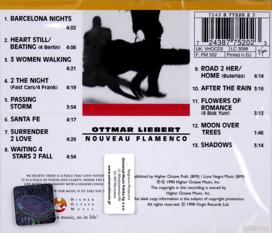 Ottmar Liebert: Nouveau Flamenco [CD]
