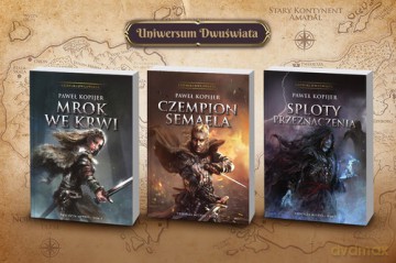 Trylogia Mitrys, Kroniki Dwuświata - Paweł Kopijer [KSIĄŻKA]