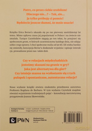 W co grają ludzie. Psychologia stosunków międzyludzkich - Eric Berne [KSIĄŻKA]
