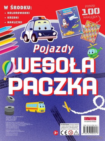 Wesoła paczka. Pojazdy [KSIĄŻKA]