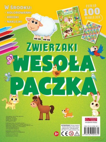 Wesoła paczka. Zwierzaki [KSIĄŻKA]