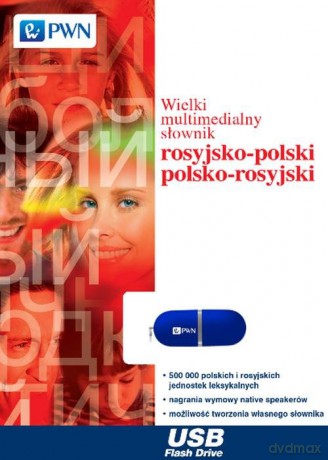 Wielki multimedialny słownik rosyjsko-polski polsko-rosyjski na pendrive [MULTIMEDIA]