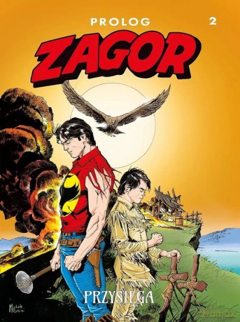 Zagor Prolog 2 Przysięga - Burattini Moreno [KOMIKS]