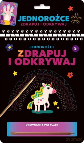 Zdrapuj i odkrywaj Jednorożce [KSIĄŻKA]