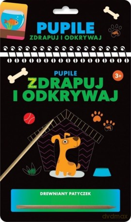 Zdrapuj i odkrywaj Pupile [KSIĄŻKA]