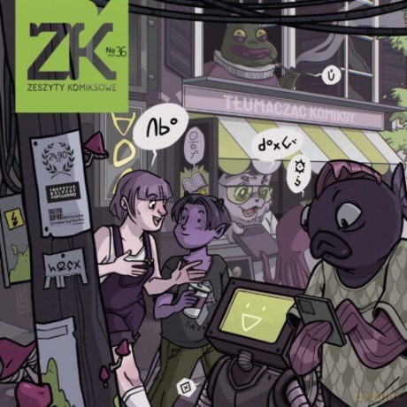 Zeszyty komiksowe nr 36 Tłumacząc komiksy [KOMIKS]
