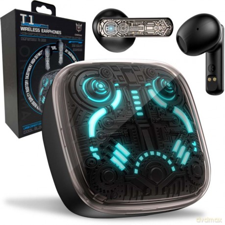 ONIKUMA T1 Słuchawki dokanałowe bezprzewodowe Czarny