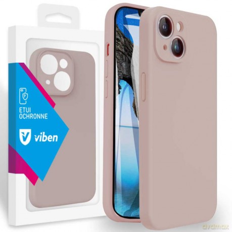 VIBEN Etui Obudowa Liquid iPhone 13 Mini - 5,4 Beżowy