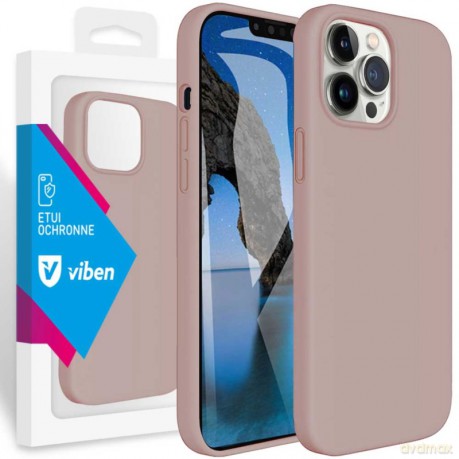 VIBEN Etui Obudowa Liquid iPhone 13 Pro Max - 6,7 Beżowy