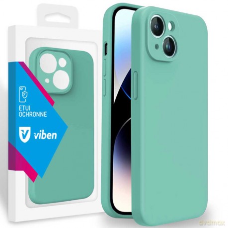 VIBEN Etui Obudowa Liquid iPhone 14 - 6,1 Miętowy