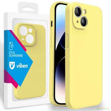 VIBEN Etui Obudowa Liquid iPhone 14 - 6,1 żółty