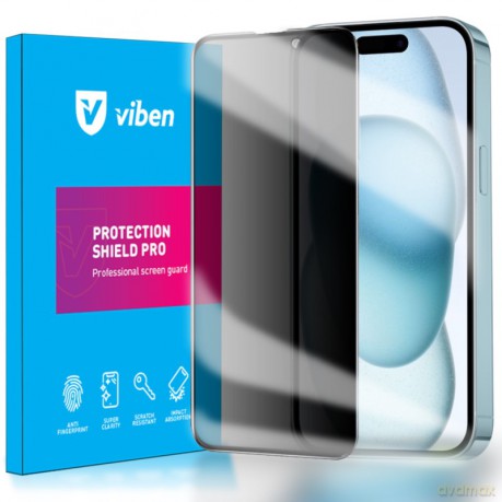 VIBEN Szkło prywatyzujące do iPhone 15 Pro