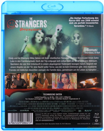 The Strangers: Prey at Night (Nieznajomi: Ofiarowanie) [Blu-Ray]