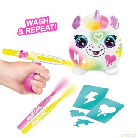 Airbrush Plush - Neon Squish Pals Paint Can (11022)