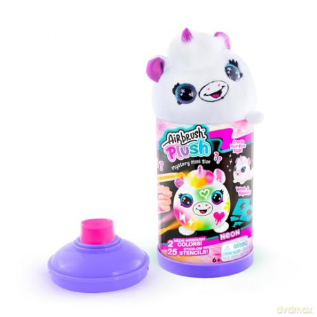 Airbrush Plush - Neon Squish Pals Paint Can (11022)