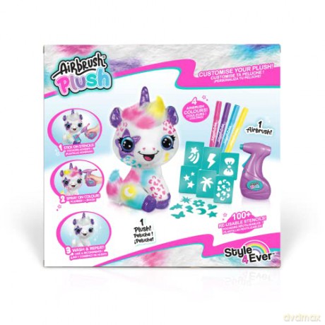 Airbrush Plush - Unicorn (228)