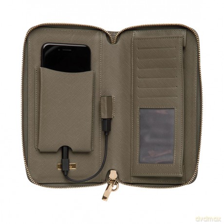 Kreafunk - cPURSE powerbank - Dark Olive (KFWT03)