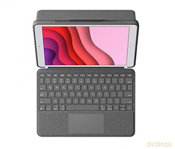 Logitech - Combo Touch for iPad 7th generation - GRAPHITE Nordic [ETUI]