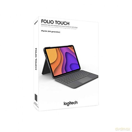Logitech - Folio Touch for iPad Air (4th generation) - OXFORD GREY - Nordic [ETUI]