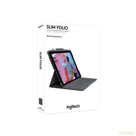 Logitech - Slim Folio for iPad 7-8-9th GRAPHITE [ETUI]