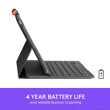Logitech - Slim Folio for iPad 7-8-9th GRAPHITE [ETUI]