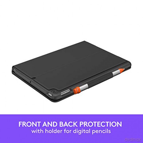 Logitech - Slim Folio for iPad 7-8-9th GRAPHITE [ETUI]