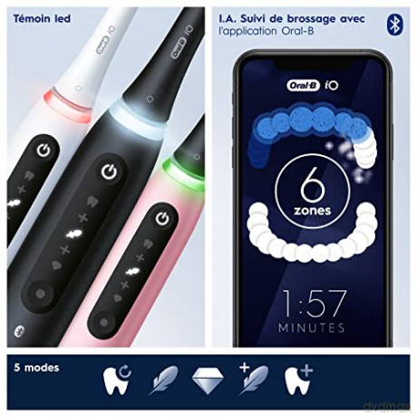 Oral-B - iO5 Duo Black UCB & White SC
